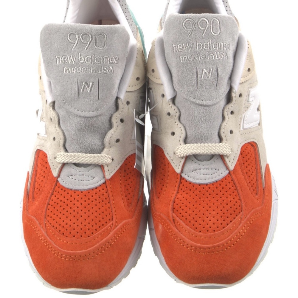 NIB KITH x New Balance Multicolor Suede Low Top Sneakers - Men’s Size 7 - Picture 2 of 5